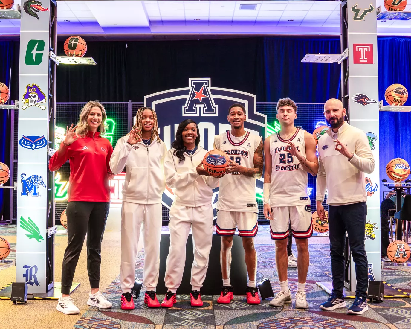 FAU basketball at American Conference Media Day