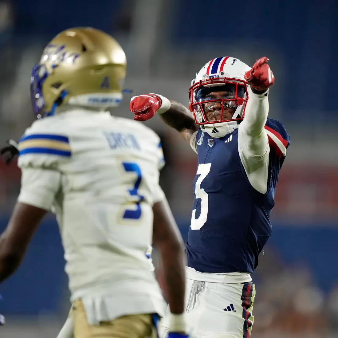 Jayshon Platt 2025 FAU Football vs Tulsa