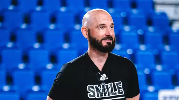 John Jakus at Shootaround