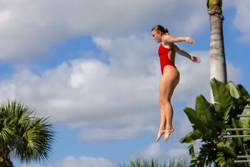 Augusta Ness at 2025 Keiser Dual Meet