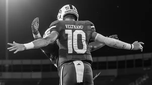 Caden Veltkamp Celebration