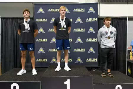 S&D 3m Diving Sweep at ASUN Conference Championships