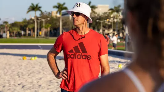 Coach Steve at practice