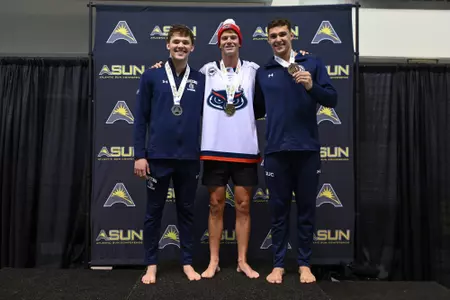 Nick Shaffer 400m IM ASUN Conference Champion