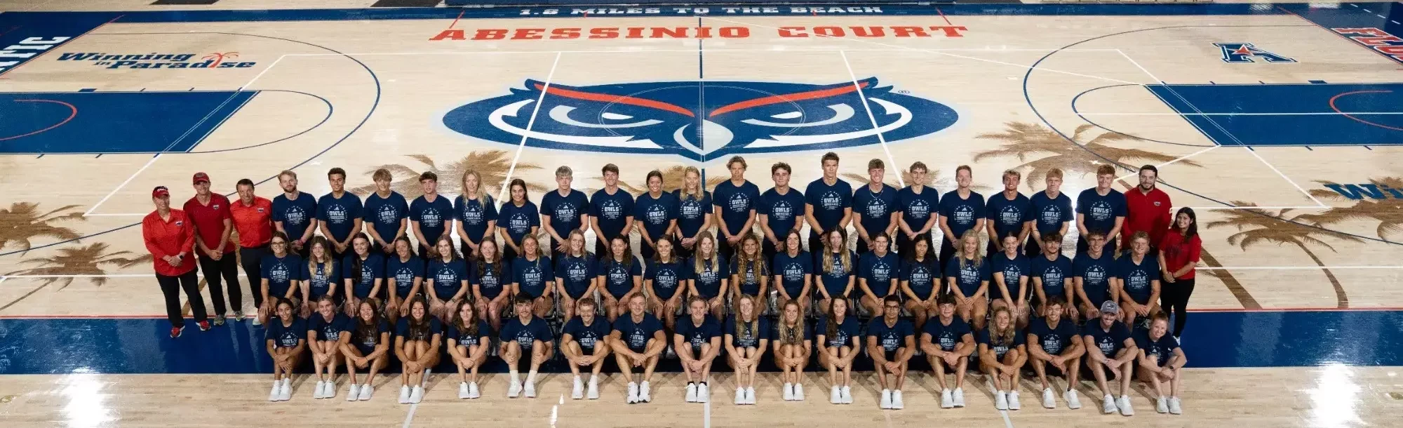 2024-25 FAU Swimming Team Photo #2