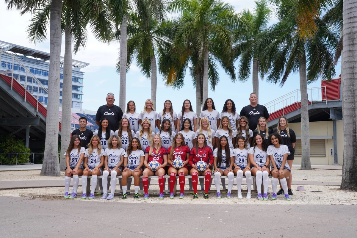 2025 FAU Women’s Soccer Team Picture