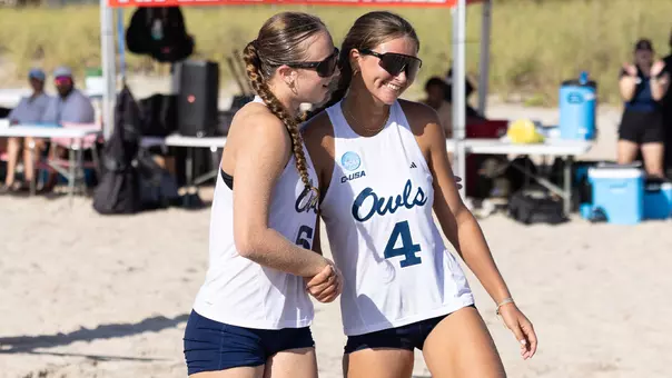 Olivia Strandberg and Ava Koehl at 2026 Florida Atlantic Beach Invitational