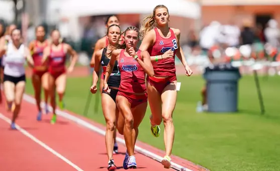 Teegan Anderson and Rosa ten Berg 2026 FAU Women’s Track @ Miami.