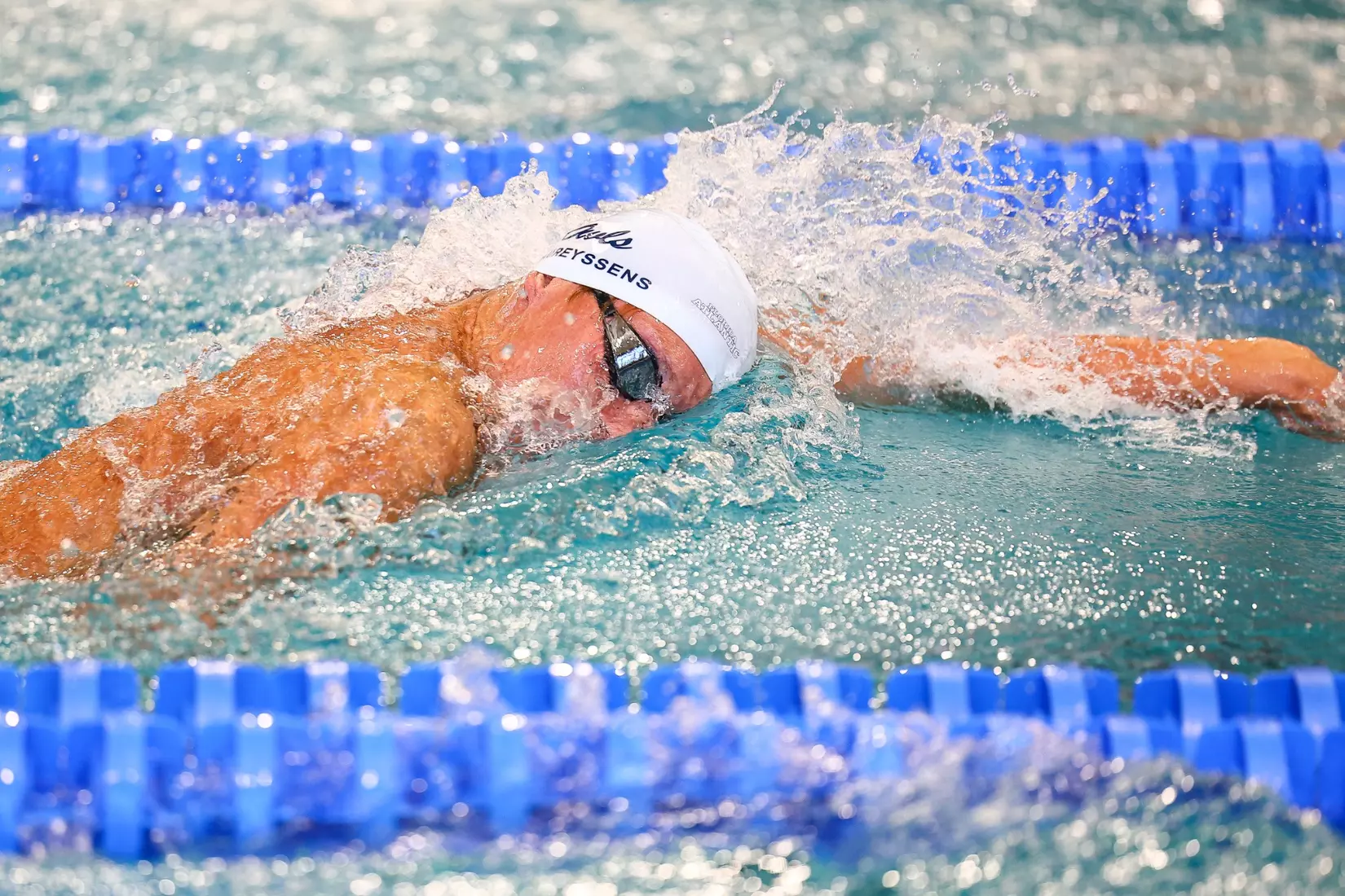 Daniel Laureyssens on Day One of the 2026 NCAA Swimming & Diving Championships