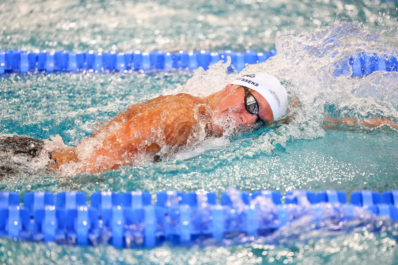 Daniel Laureyssens on Day One of the 2026 NCAA Swimming & Diving Championships