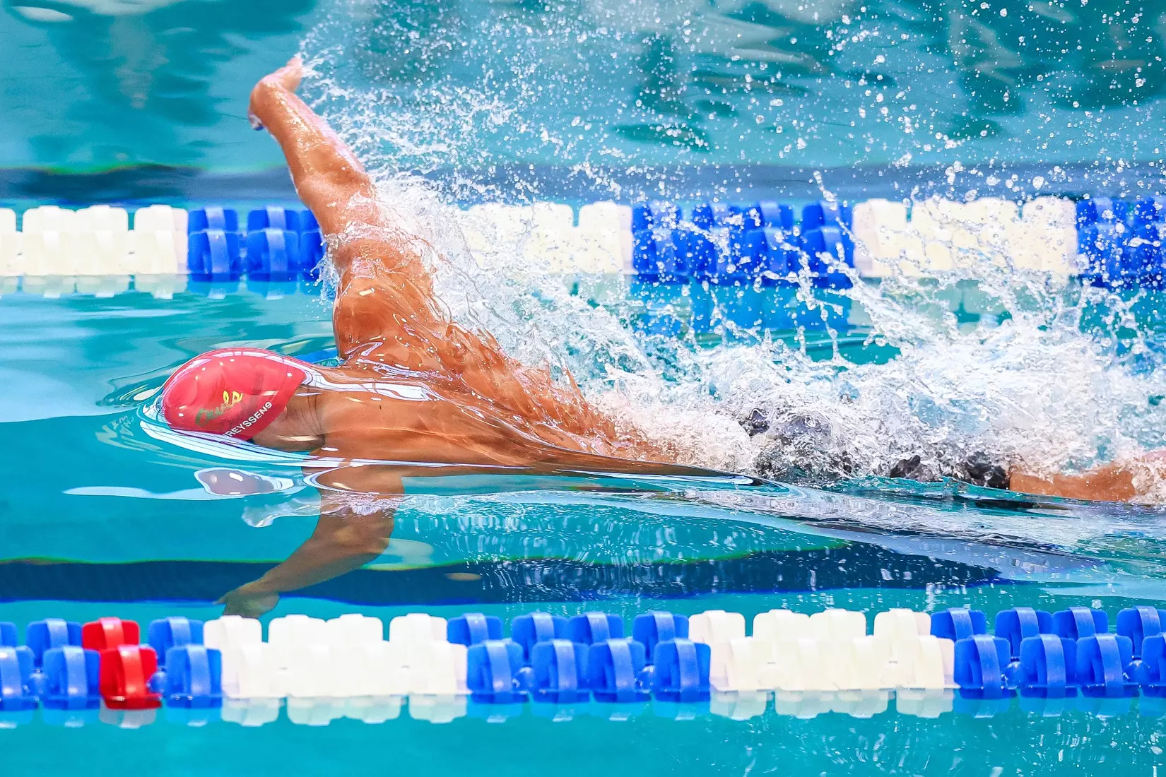 Daniel Laureyssens on Day Two of the 2026 NCAA Swimming & Diving Championships