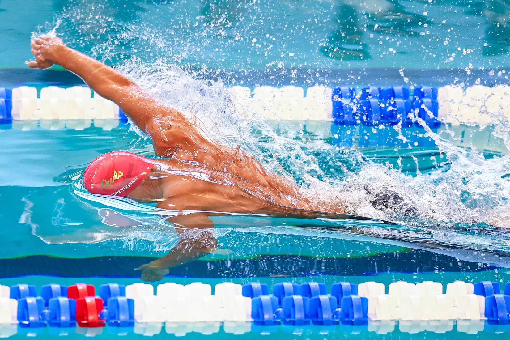 Daniel Laureyssens on Day Two of the 2026 NCAA Swimming & Diving Championships