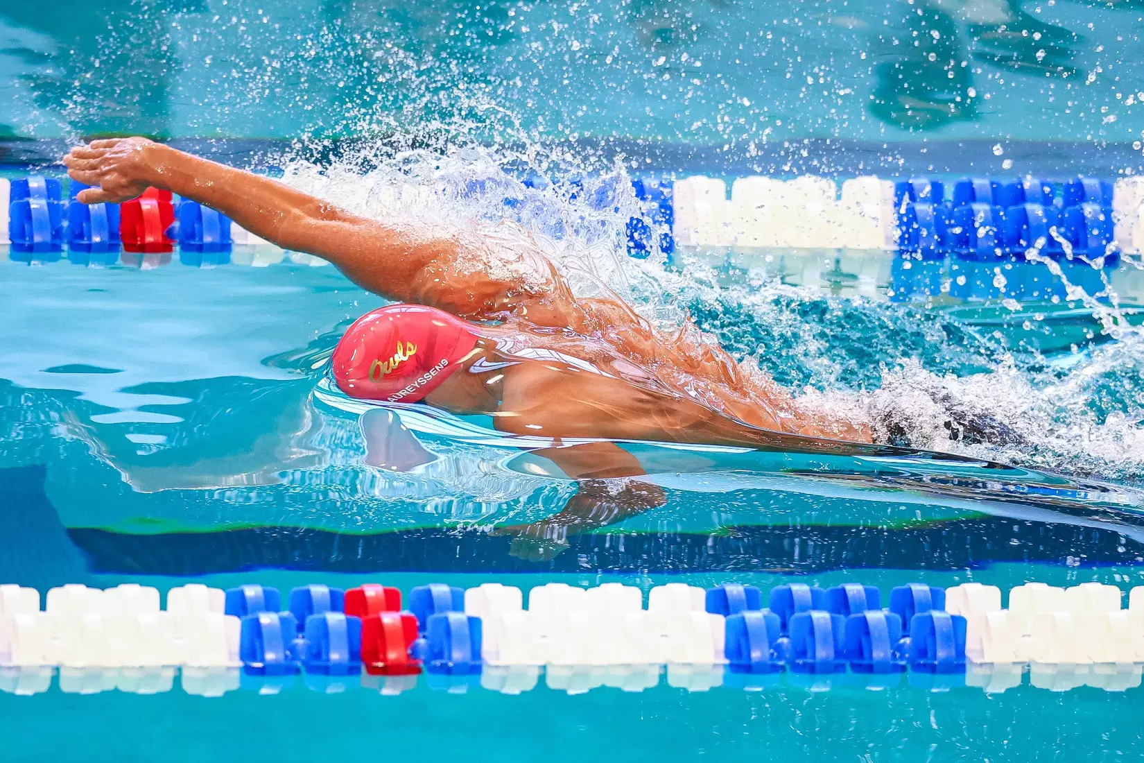 Daniel Laureyssens on Day Two of the 2026 NCAA Swimming & Diving Championships