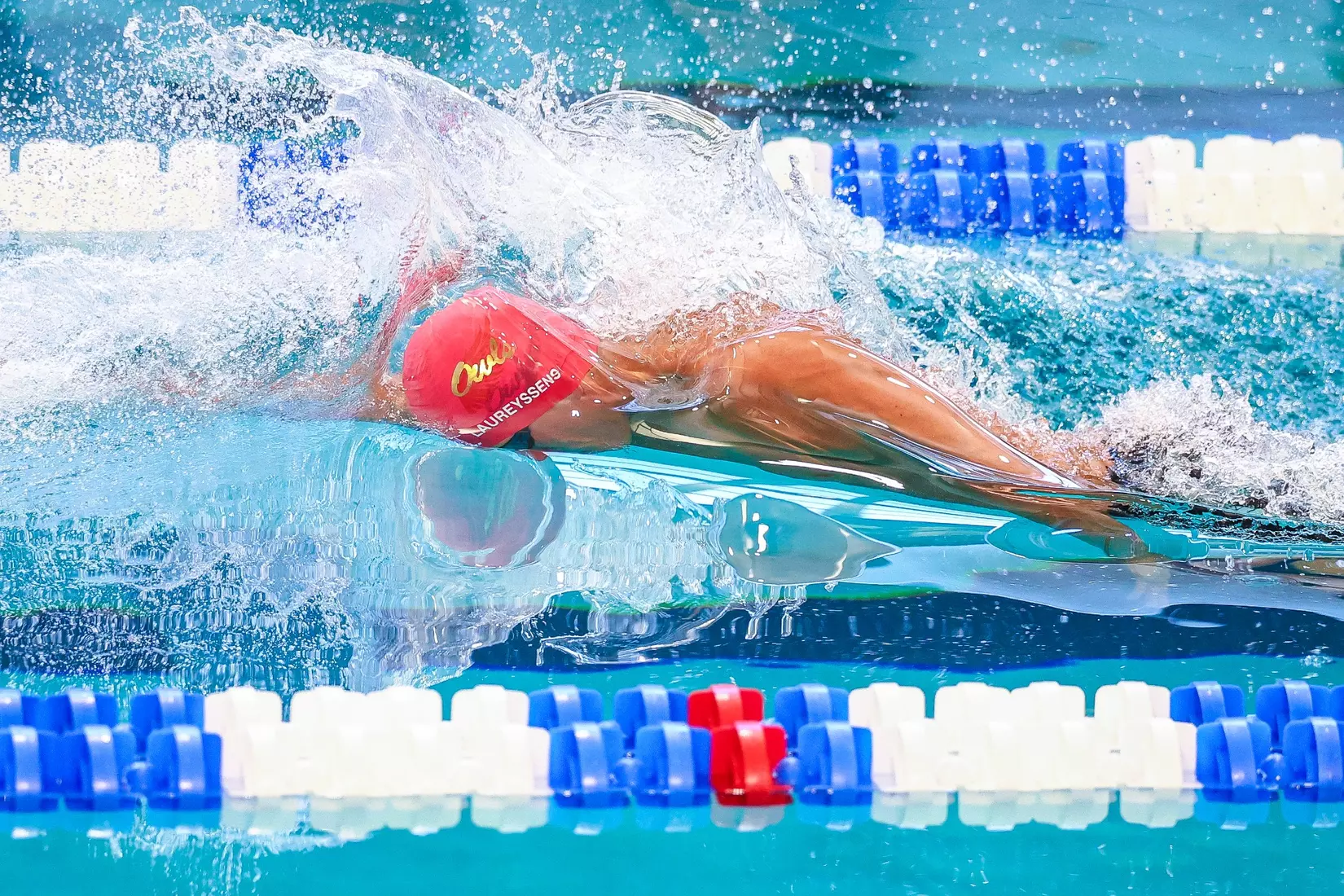 Daniel Laureyssens on Day Two of the 2026 NCAA Swimming & Diving Championships