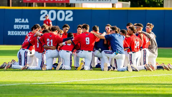 Baseball Group Huddle