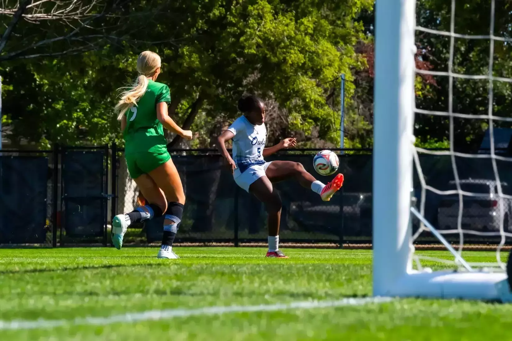 Women's soccer's Sephora Joachim during FAU's Sunday afternoon match against North Dakota.