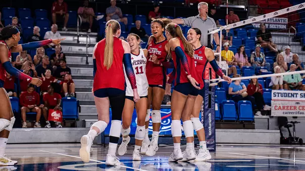 VB Team Celebration vs. Merrimack