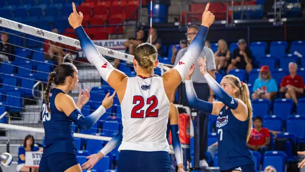 Isabelle Northam Celebrating vs. Alabama State