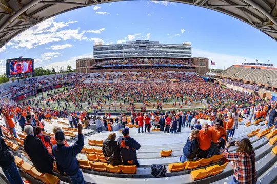 Illinois Football vs. Wisconsin in Champaign, Illinois
October 19, 2019