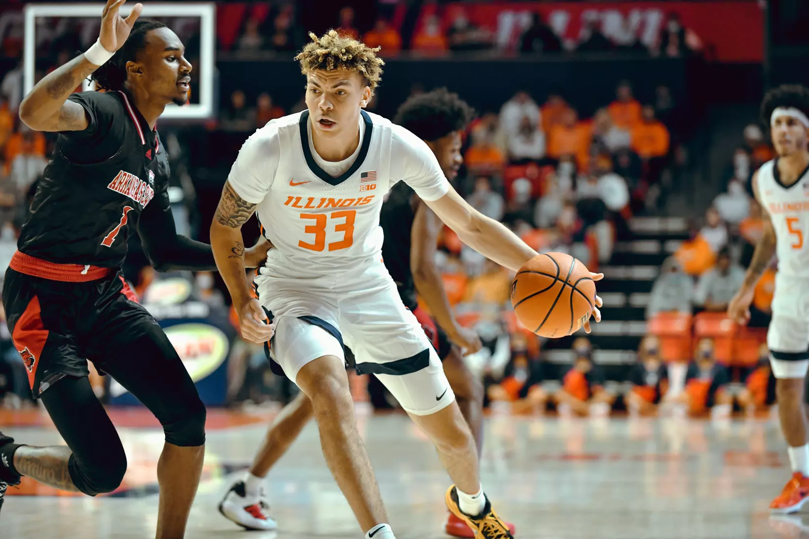Illinois Fighting Illini Men's Basketball vs. Arkansas State - 11/12/21