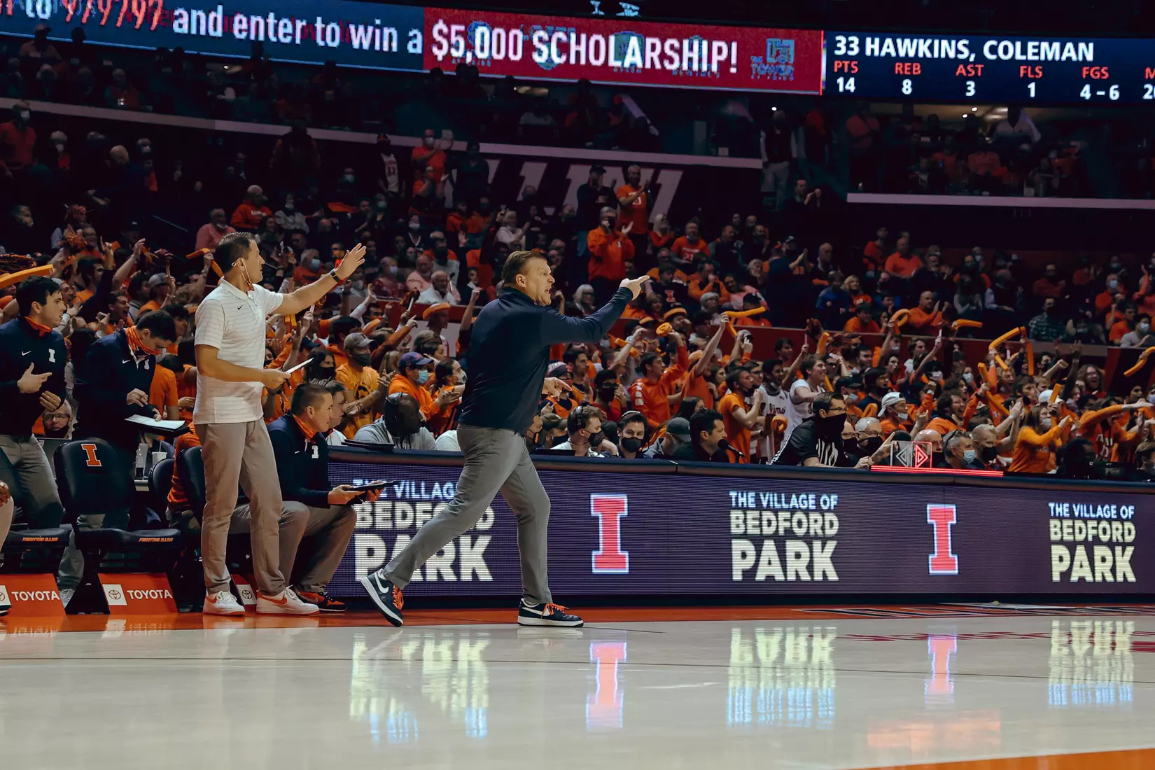 Illinois Fighting Illini Men's Basketball vs. Arkansas State - 11/12/21