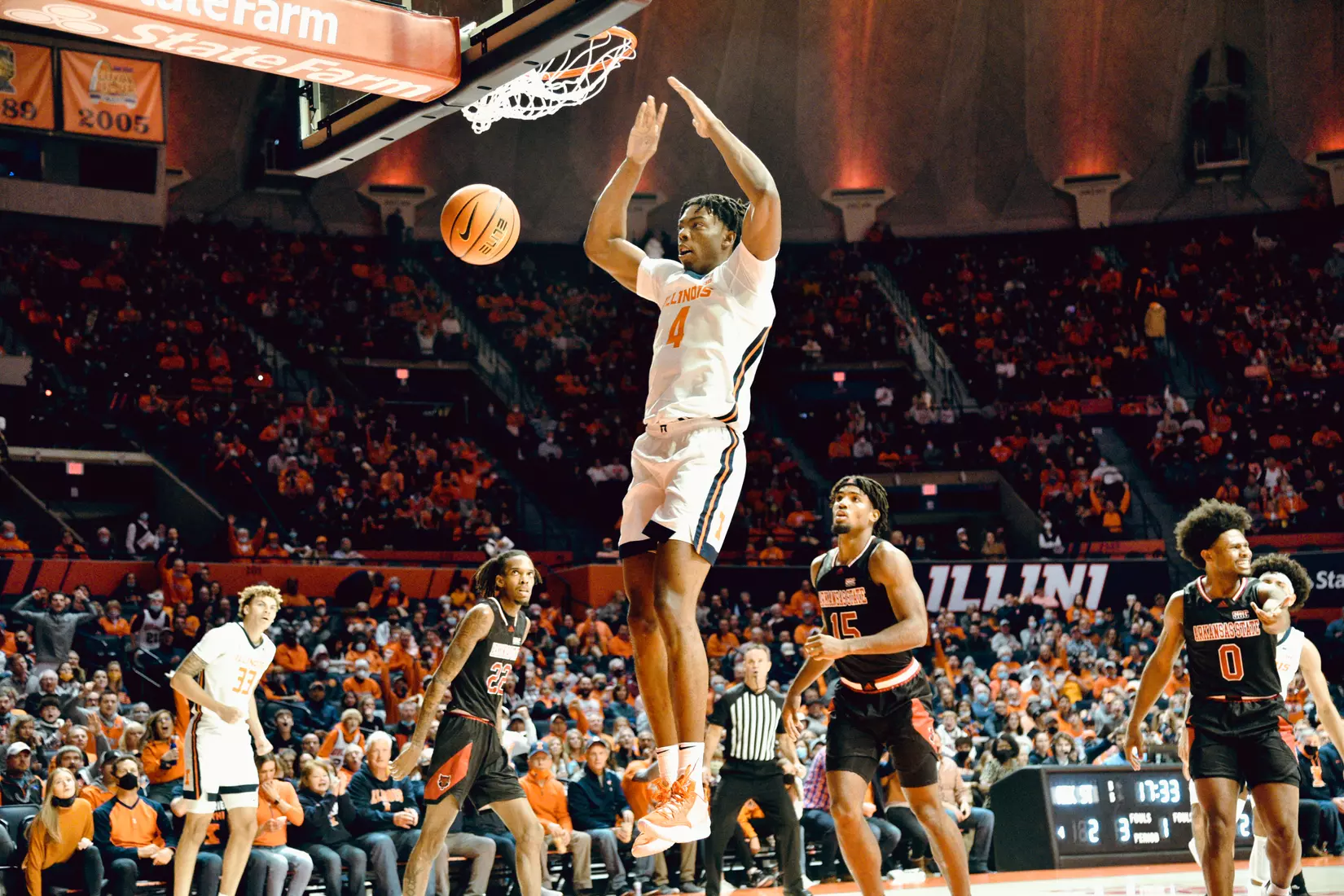 Illinois Fighting Illini Men's Basketball vs. Arkansas State - 11/12/21