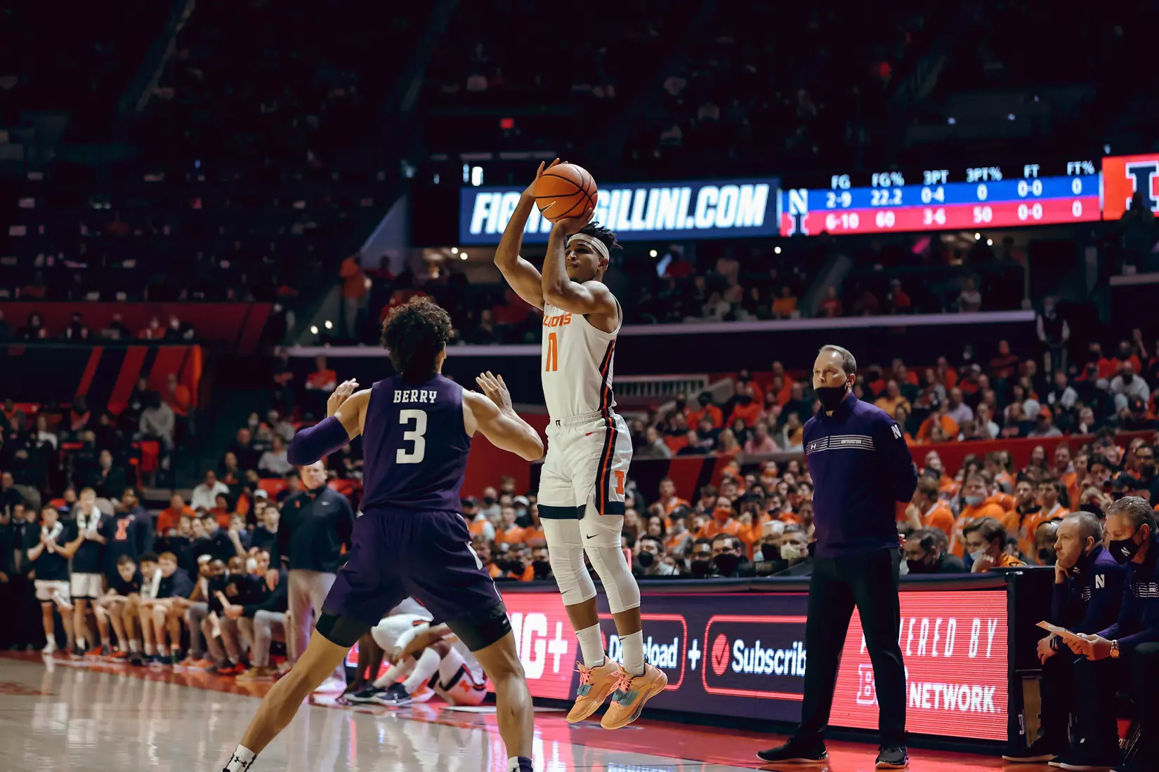 Illinois vs. Northwestern - 2/13/2022
