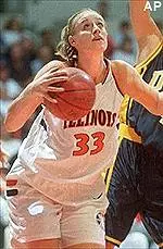 Susan Blauser scored 21 points in Saturday's loss to Texas.