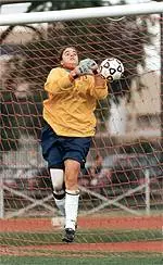 Illinois goalkeeper Amy<BR>Bessette had a season-<BR>high seven saves against<BR>Michigan Friday.
