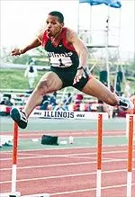 Sprinter Sherman Armstrong<br>has already qualified in<br>three events for NCAA<br>indoor nationals.