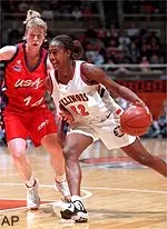 Tauja Catchings' performance against the U.S. National Team turned some heads. The Illini senior was rewarded by being selected in the WNBA Draft