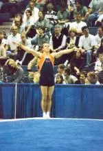Sean-Paul Crawford won floor with a 9.25 as the No. 4 Illinois men's gymnastics squad took on No. 1 Michigan