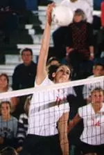 Lisa Argabright registered 14 kills and seven blocks against Ohio State.