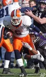 Brandon Lloyd finished with six receptions for 67 yards and two touchdowns, Saturday.