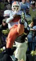 Brandon Lloyd was named to Football News' All-Big Ten team
