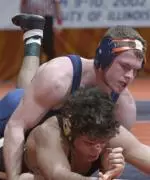 All-American Matt Lackey extended his winning streak to 24 matches with his win at Iowa City, Sunday.