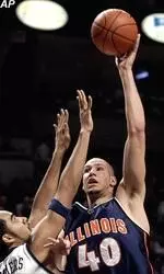 Sophomore James Augustine led the Illini with 18 points and nine rebounds.