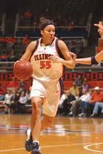 Cindy Dallas had a team-high 23 points and 11 rebounds