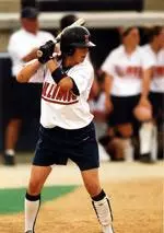Sarah Baumgartner was 2-for-3 with a double on the day.