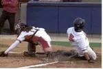 Rachelle Coriddi was 2-for-4 with a run scored against Alabama.