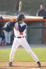 Chad Frk had three singles to improve his season average to .432