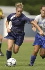 Freshman Jessica Bayne scored two goals in Illinois' 4-0 exhibition win over Marquette on Friday.