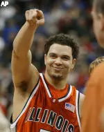 Junior guard Deron Williams was chosen by the media the pre-season Big Ten Player of the Year.