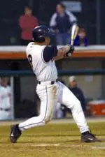 Senior Vince DiMaria has a pair or RBI for Illinois in its season opening win over Western Kentucky Friday afternoon.