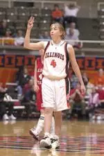 Senior golfer-turned-basketball player Allison Guth is ready to "hang up the jersey."