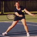 Cynthya Goulet's win at No. 3 singles today put the Illini over the top in their match vs. Northwestern.