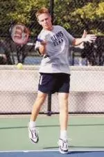 Chris Martin's win at No. 4 singles helped the Illini to a 4-0 victory over Western Michigan in NCAA opening-round play Saturday at the Atkins Tennis Center.