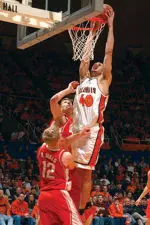 James Augustine has been named Big Ten Player of the Week by the conference office.