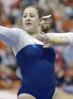Senior Lauren Newcomb captures her second all-around title this season as the Illini place second against Penn State and Pittsburgh this evening.