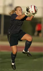 Lindsey Carstens recorded her fifth shutout of the season and a career-high six saves in Illinois' 0-0 tie with Michigan State.